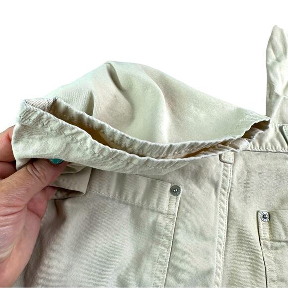 Lucky Brand Light Khaki High Rise Mom Carpenter Pants - Picture 4 of 9